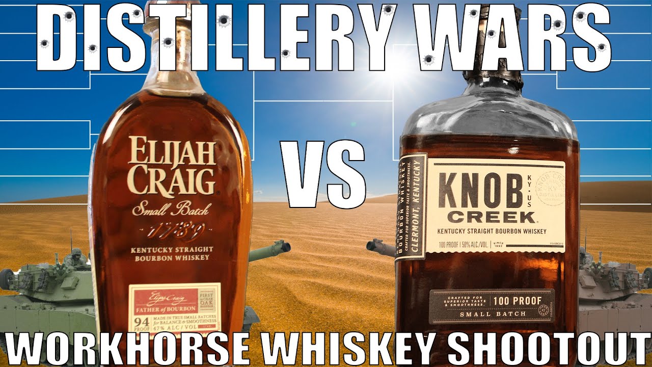 Distillery Wars- Elijah Craig vs Knob Creek