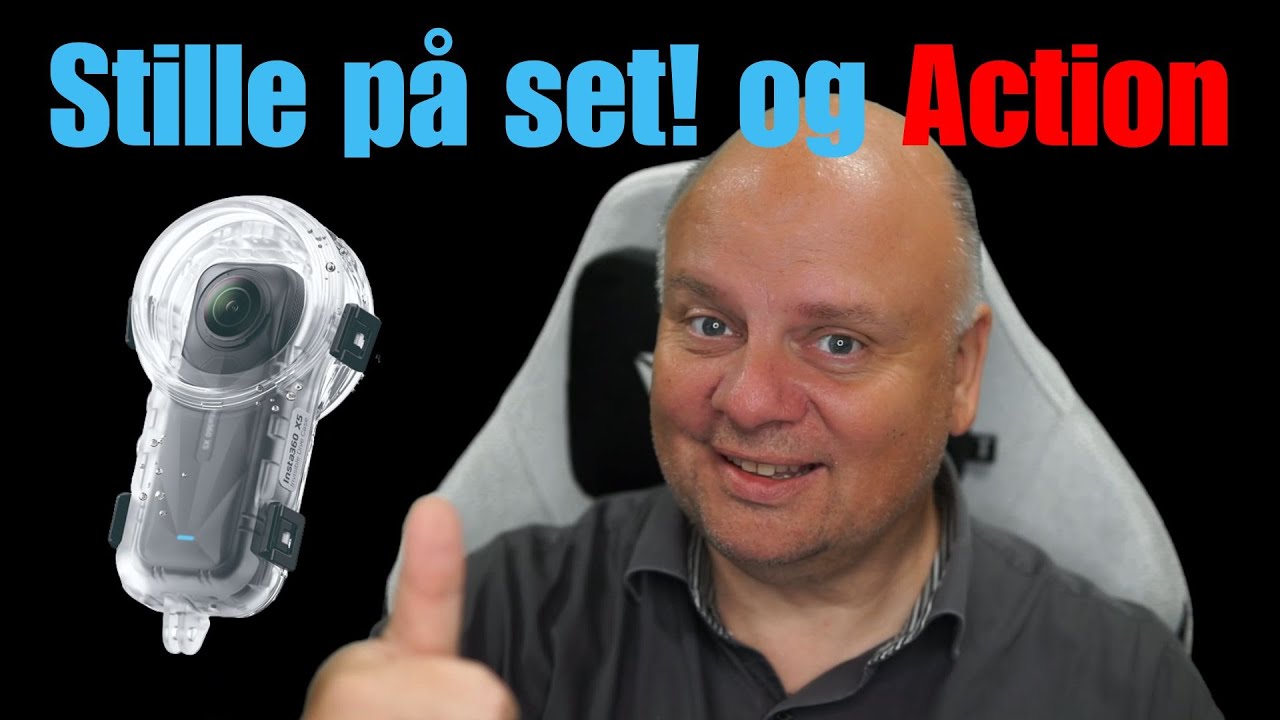 Insta360 X5 og tilbehør