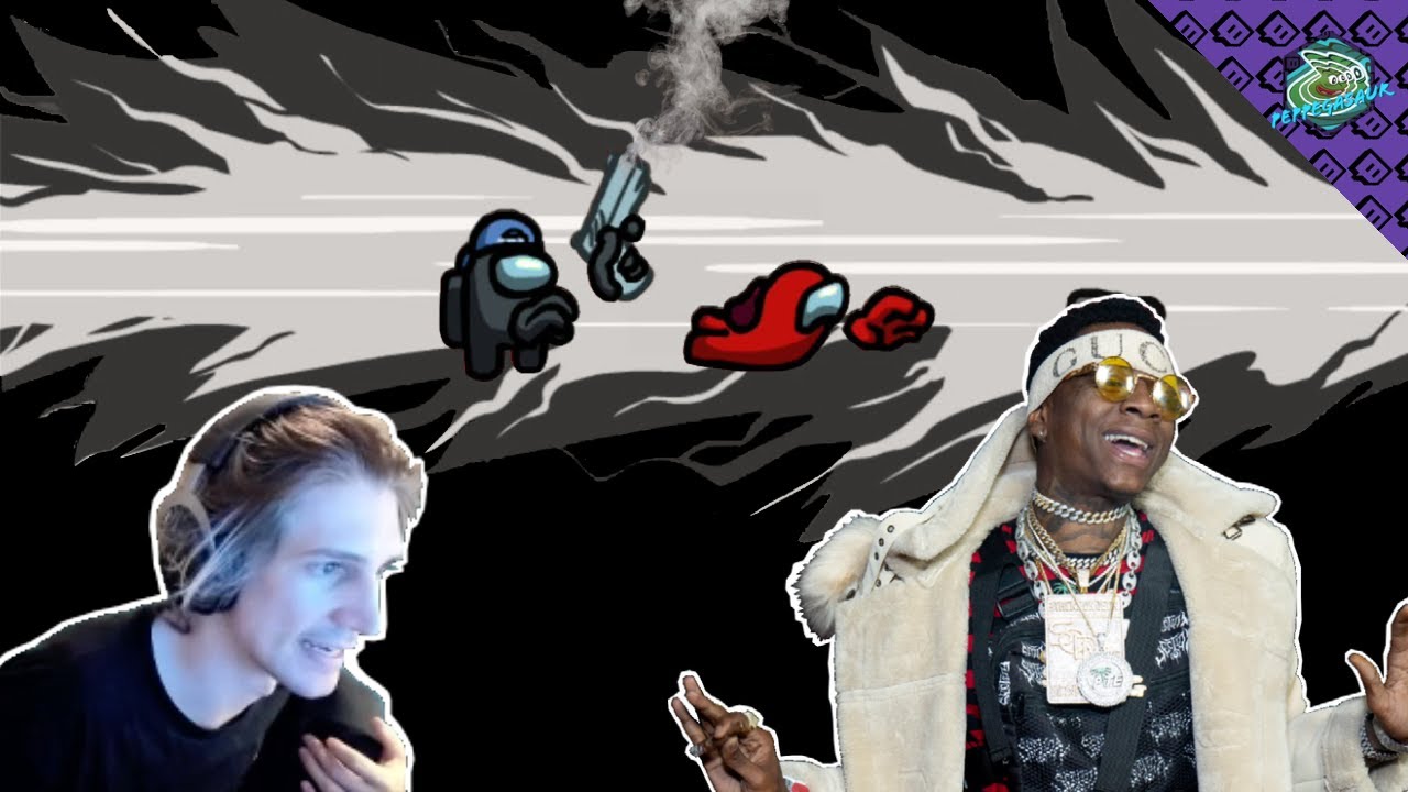 XQC PLAYS AMONG US WITH SOULJABOY