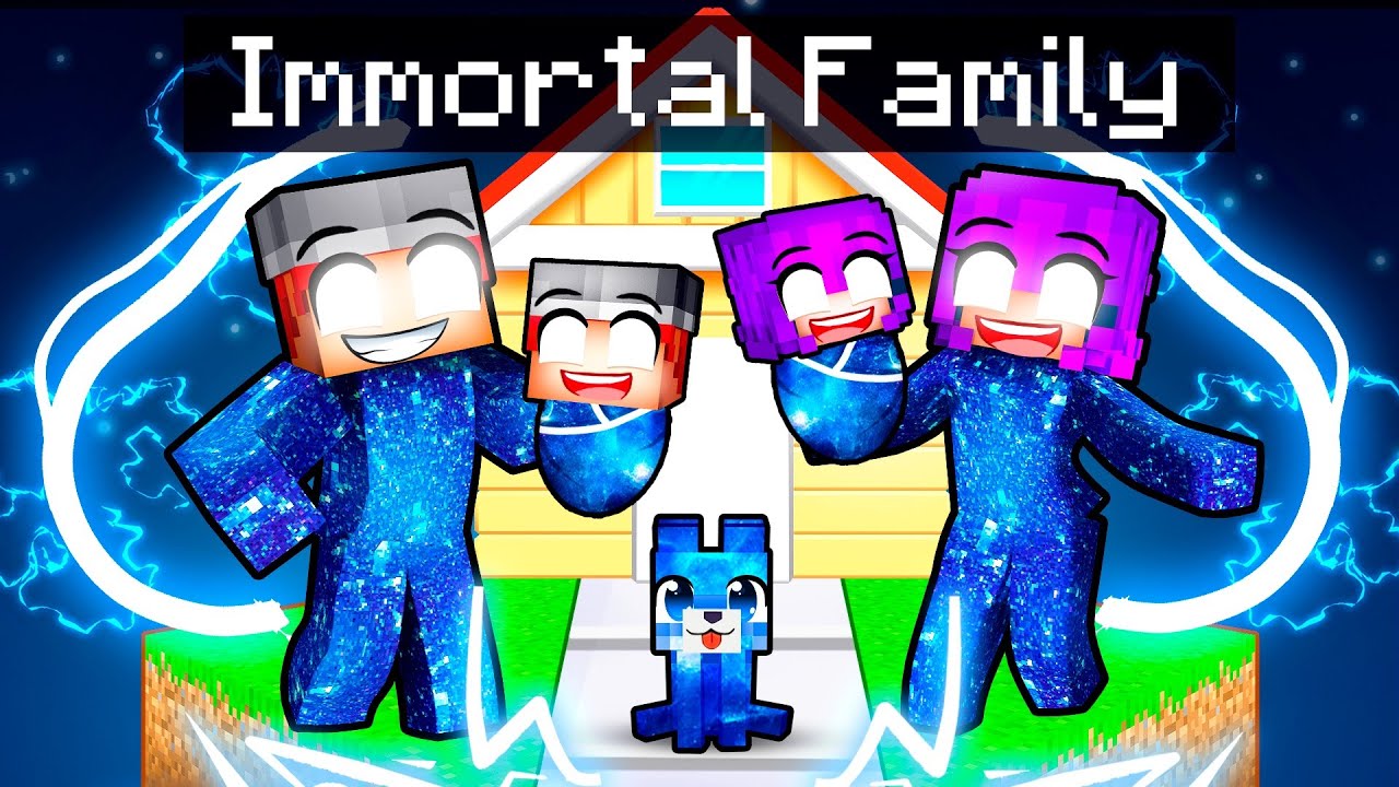 Having an IMMORTAL FAMILY in Minecraft!