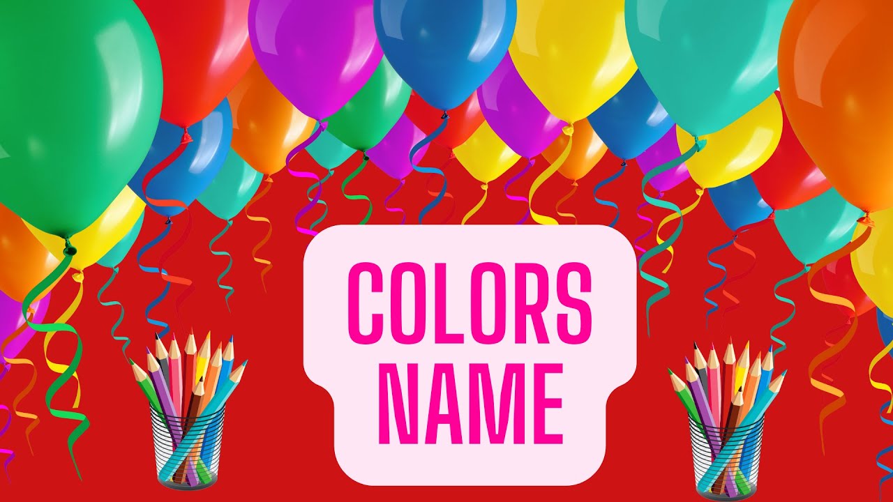Colors names | Learn Colors Name in English | Colors Name English Learning kids|@kidslearning8051