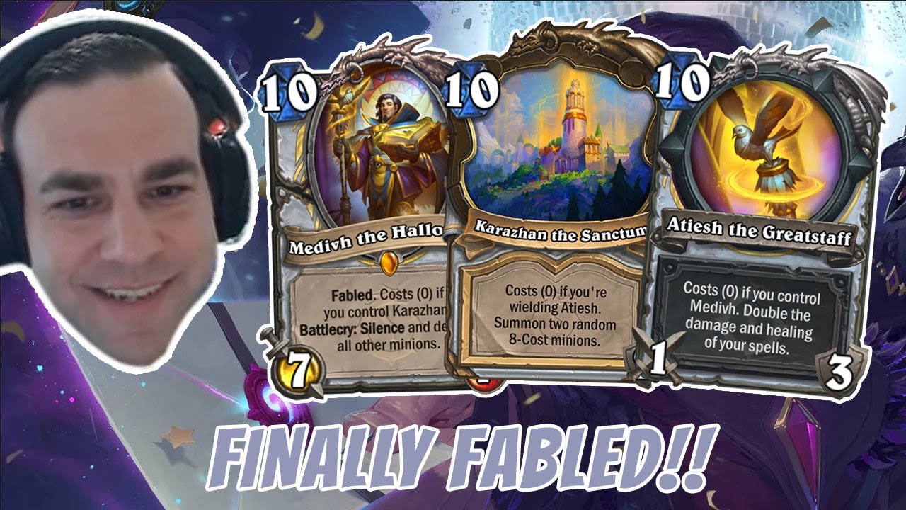 The Priest Fabled is NUTTY in Arena!!! - Hearthstone Arena