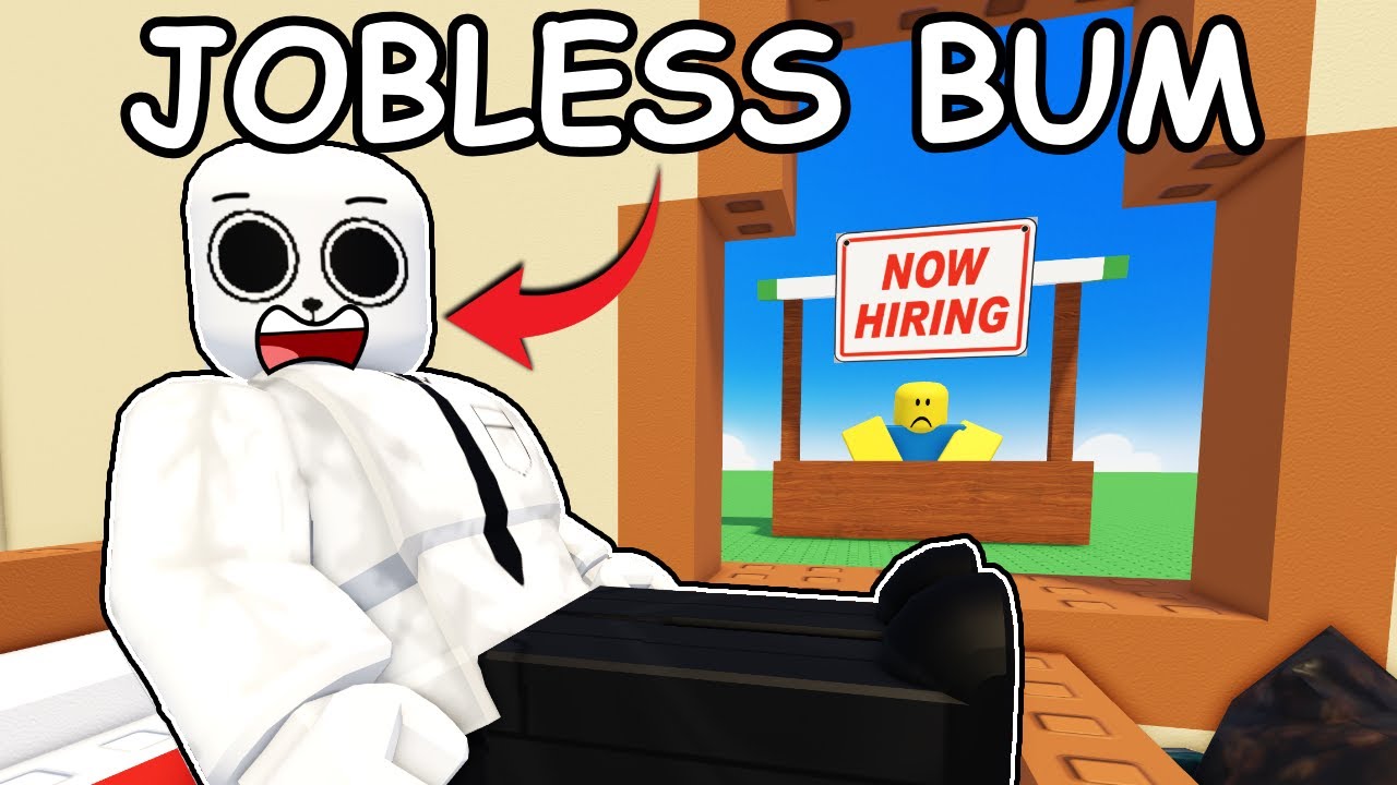 Я избегаю устраиваться на работу, потому что я ленивый игрок в Roblox...