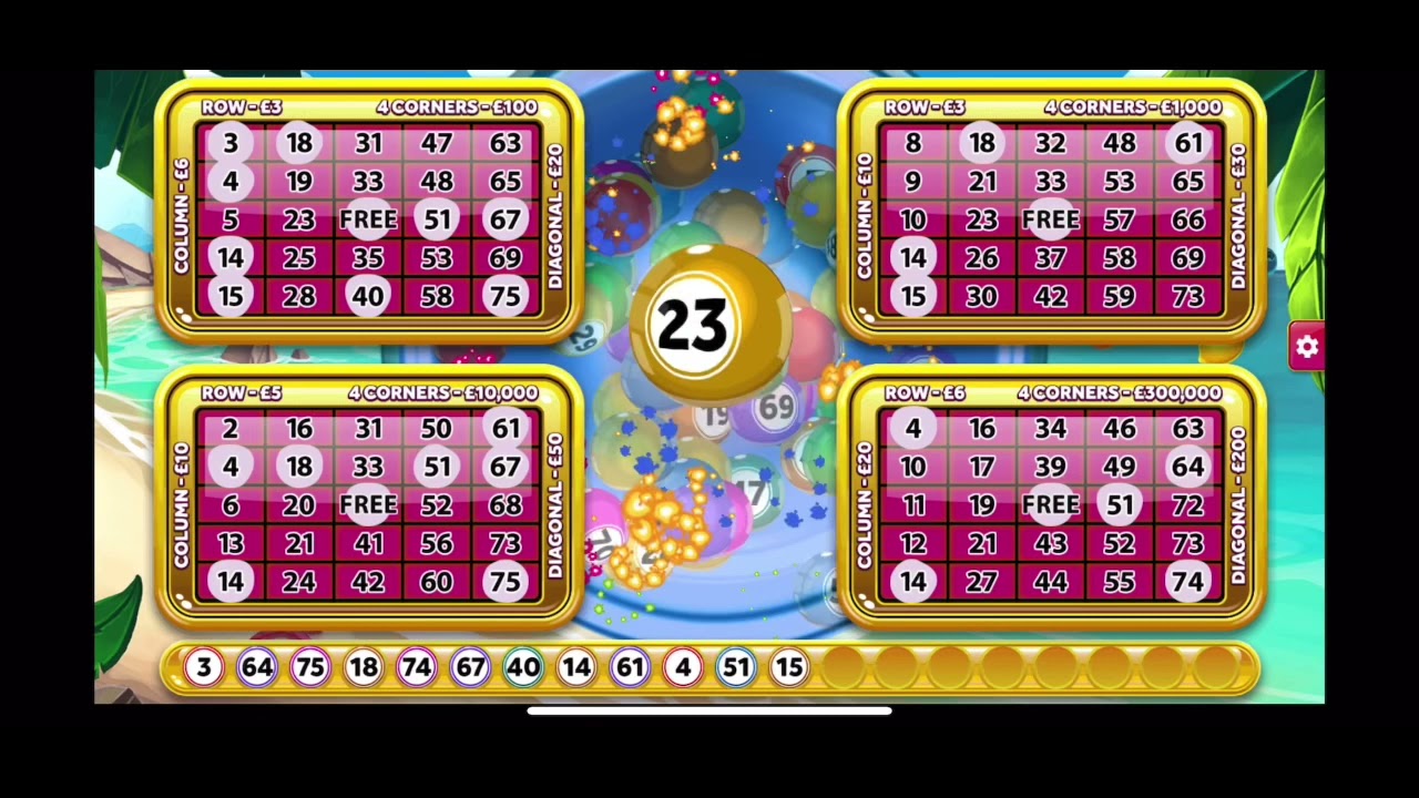 UK online scratchcards BINGO 2021