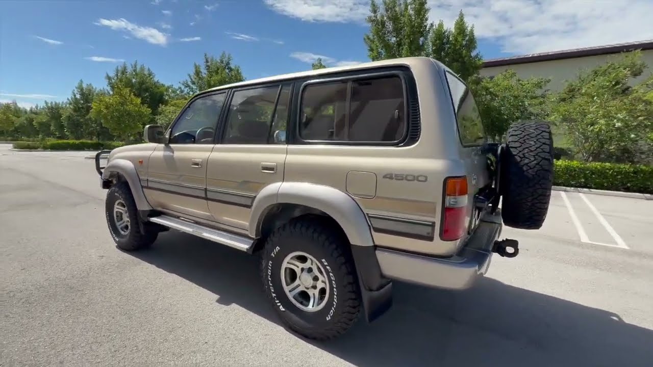 1997 Toyota Land Cruiser VX-R Limited 5 Speed Manual