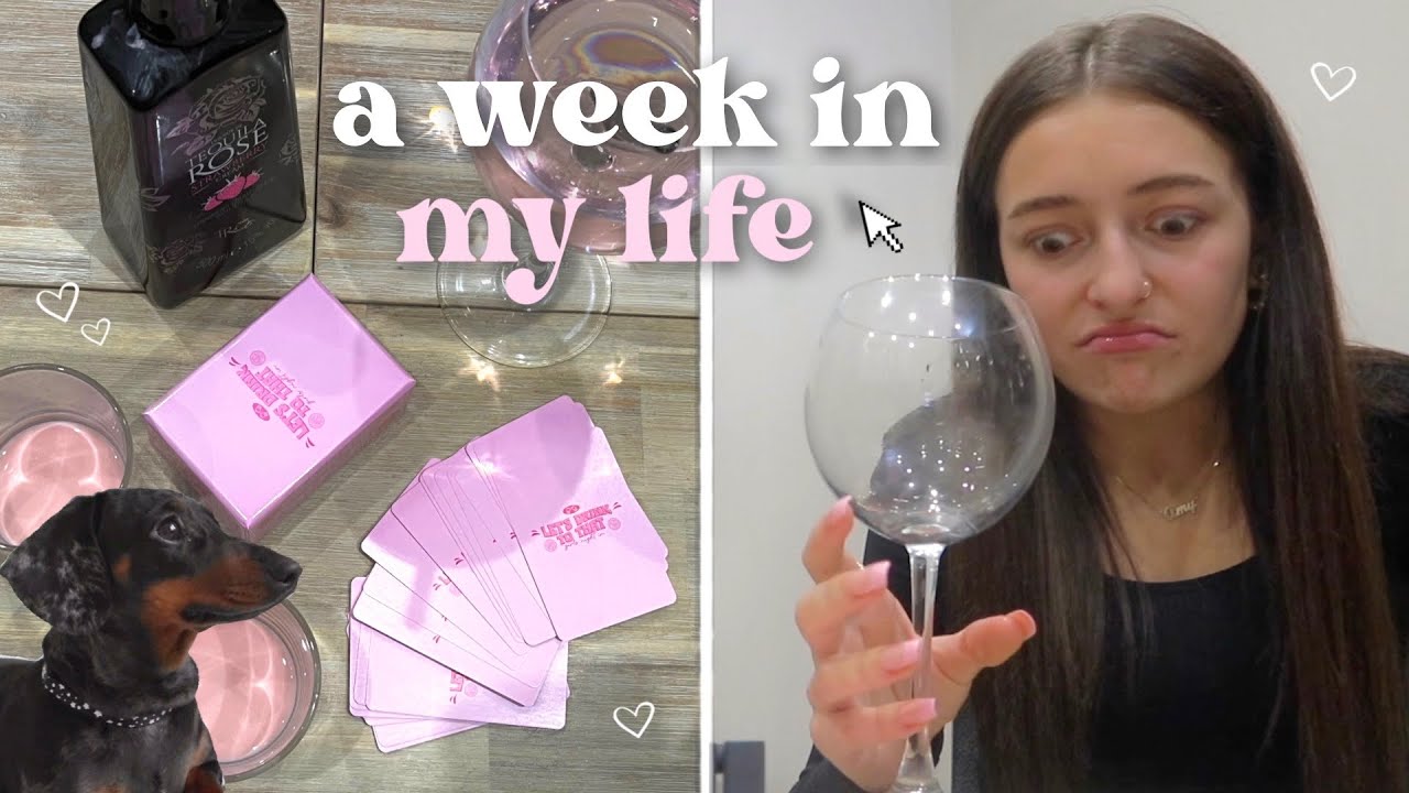 a week in my life • dog walks, tkmaxx haul + good food ♡