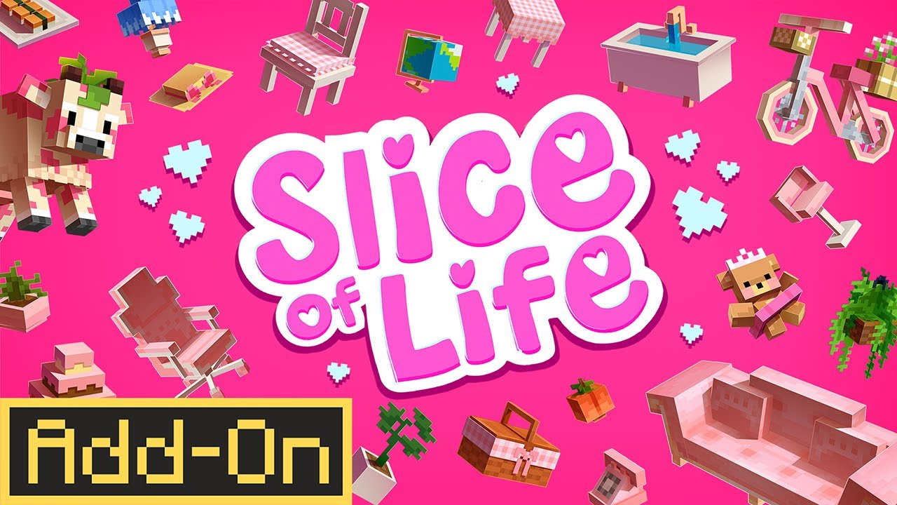 Fat Cats, Shibas & Fairy Lights?! | Minecraft Bedrock Slice of Life Add-On