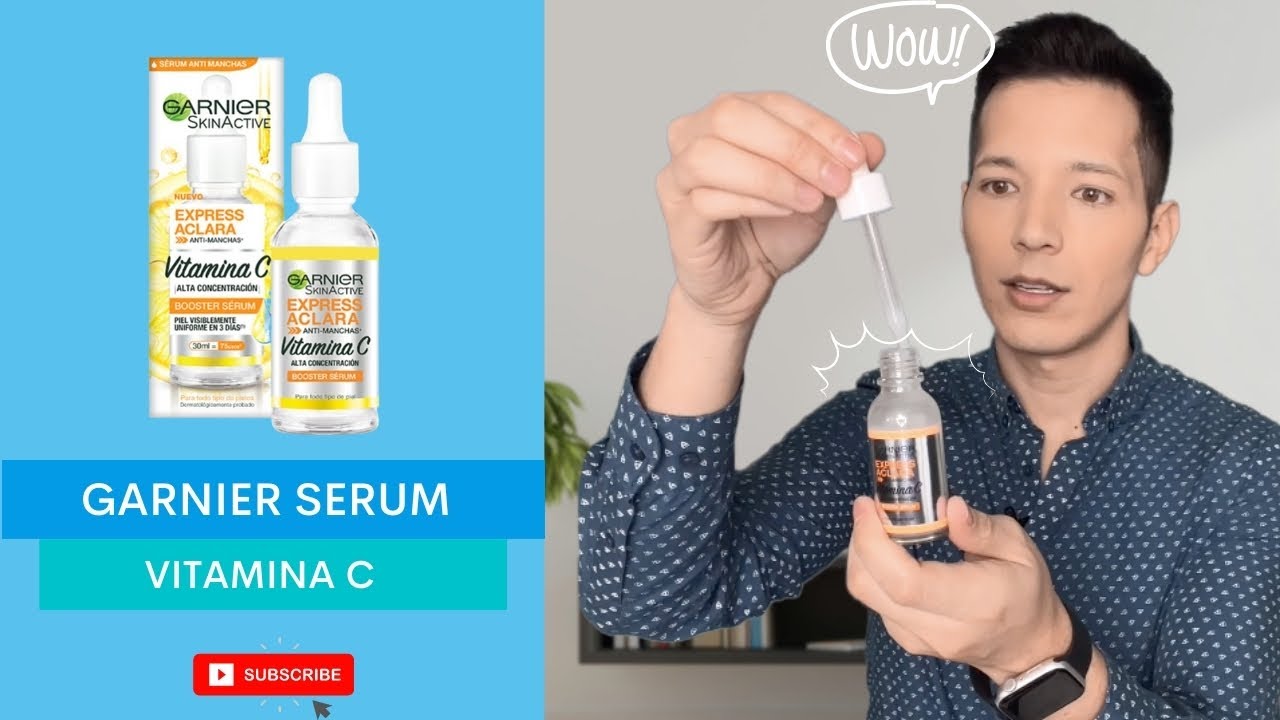 Review Serum Garnier Express Aclara Vitamina C I El Más Barato Del Mundo