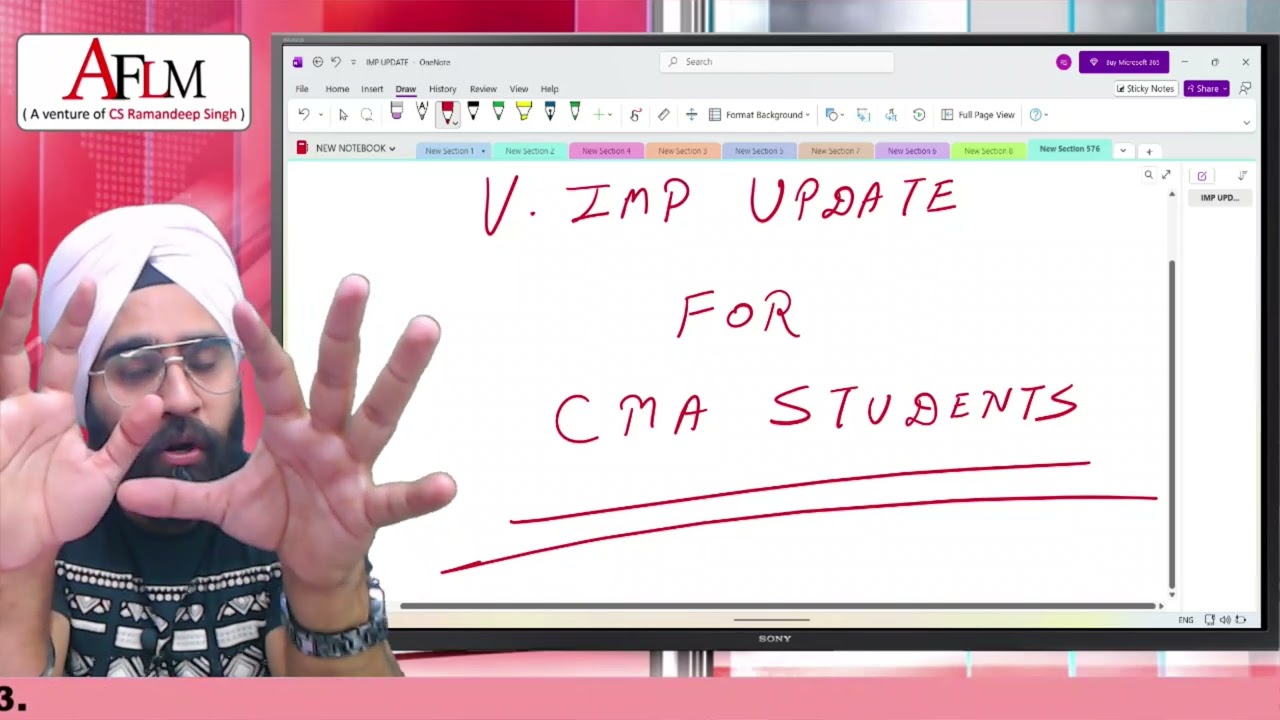 V.IMP UPDATE FOR CMA STUDENTS RELATED TO DEC 25 EXAMS