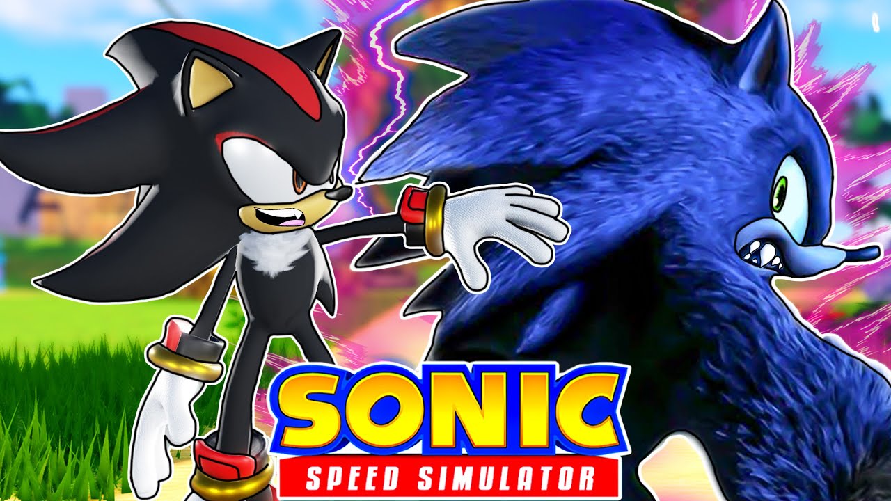 Becoming SONIC THE WEREHOG in Roblox Sonic Speed Simulator