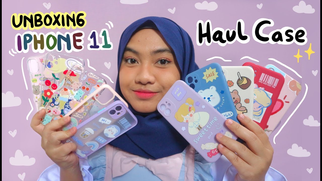 Unboxing iPhone 11 + Haul Case iPhone Under 20k | Asakecil
