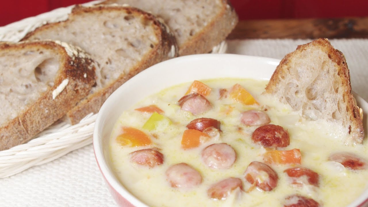 How to Make a Swiss Barley Soup Called Bündner Gerstensuppe - Recipe Video