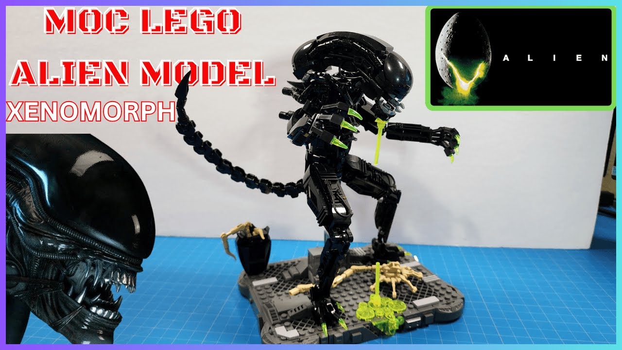 Moc LEGO Build Xenomorph Alien / Aliens