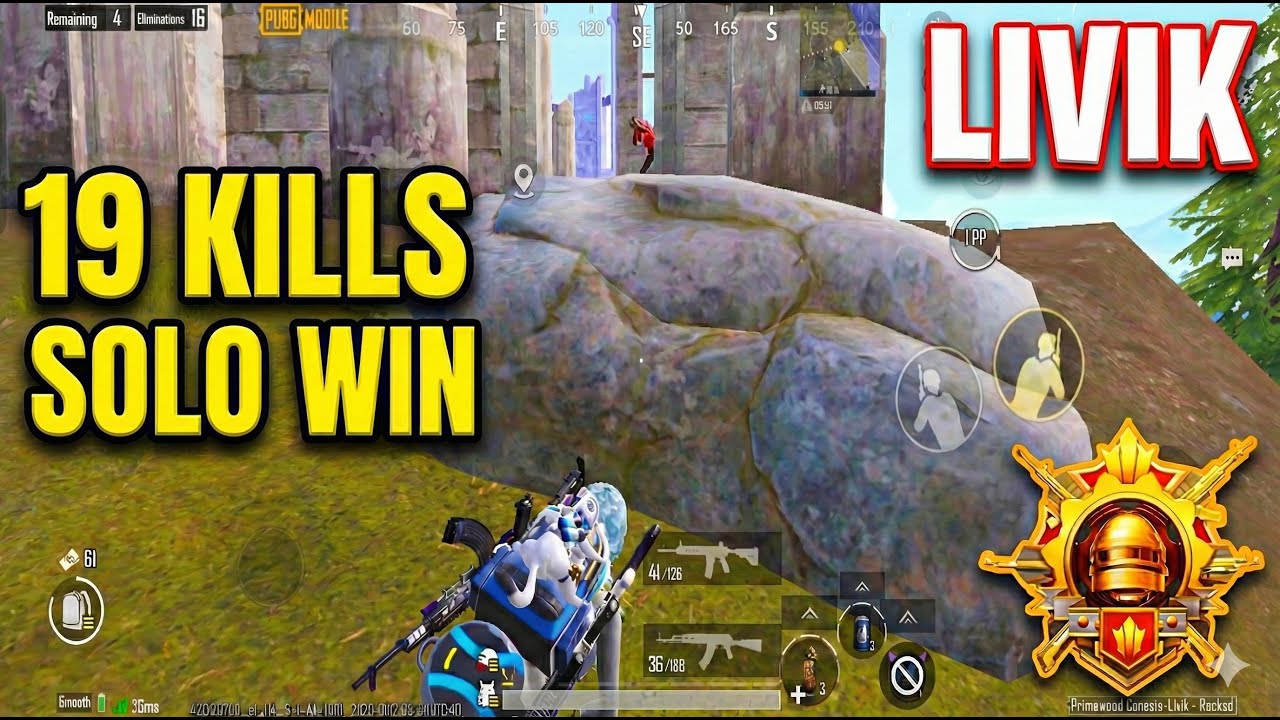 19 KILLS in NEW EVENT! Solo Livik Gameplay | PUBG Mobile