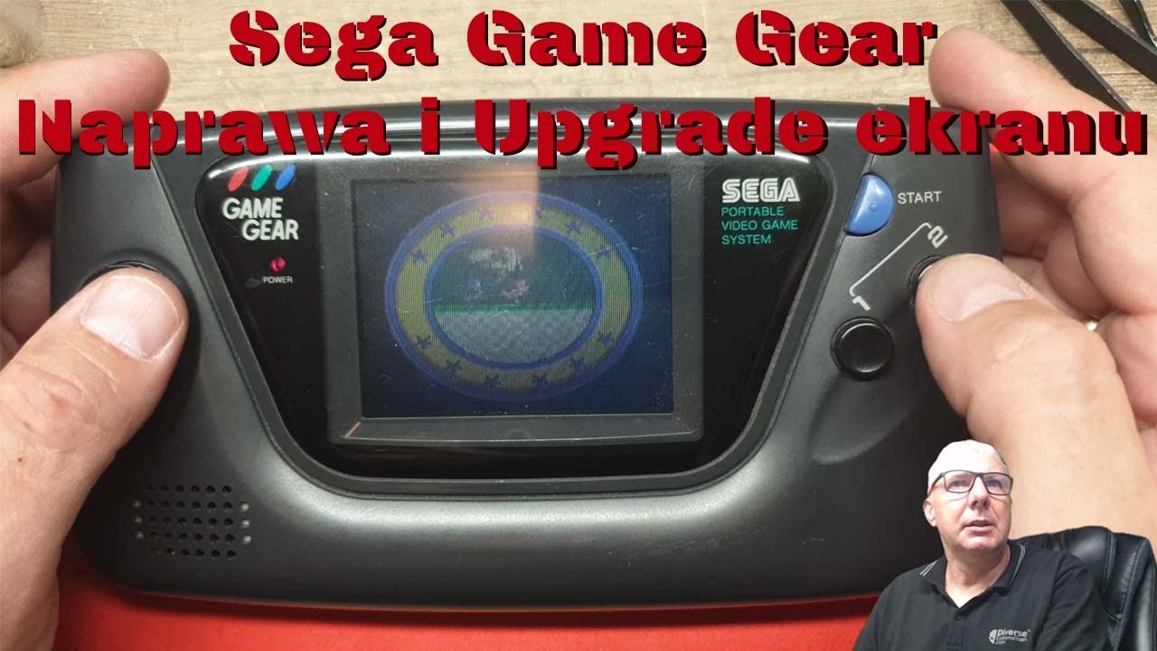 Sega Game Gear - Naprawa i upgrade ekranu konsoli. Czy warto???