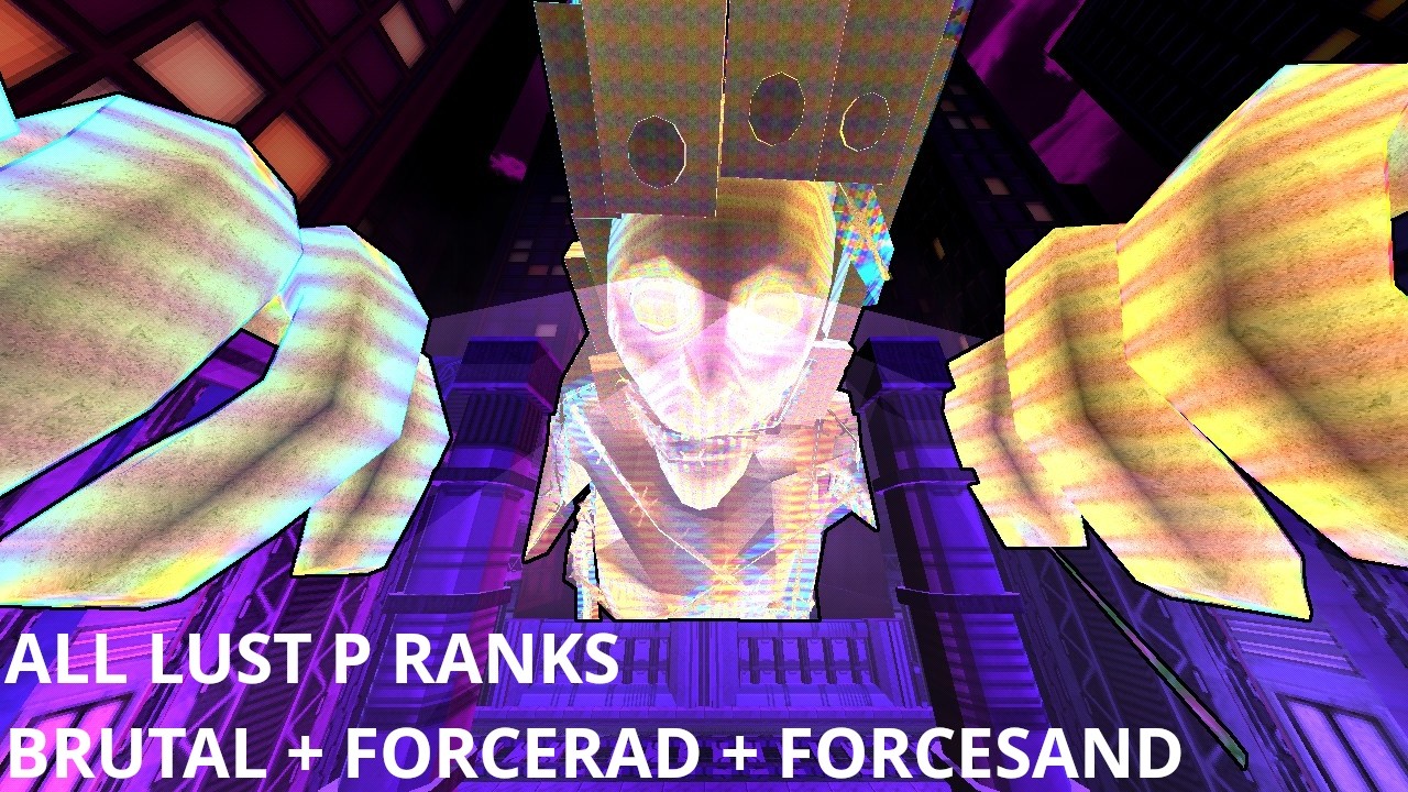 ULTRAKILL Layer 2: Lust - Forceradiant + Forcesand (All P Ranks)