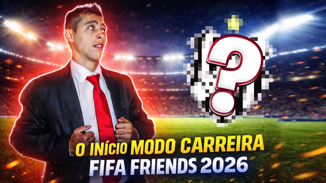 VOU TRANSFORMAR ESSE TIME EM UM GIGANTE!⚽ Modo Carreira Tupi #1 FIFA Friends 2026