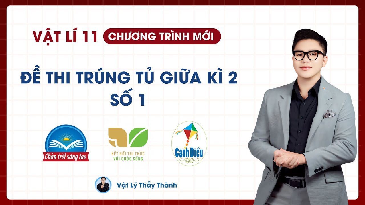 Vật Lý 11 - Đề trúng tủ giữa kì 2 - Đề 1 (Cấu Trúc Mới) || Thầy Thành