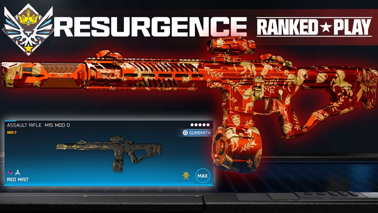 this RANKED M15 MOD 0 CLASS SETUP is INSANE in WARZONE RANKED RESURGENCE!