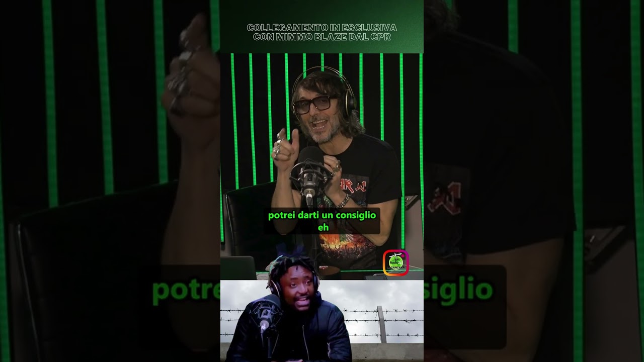 A La Zanzara, collegamento con Mimmo Blaze dal CPR