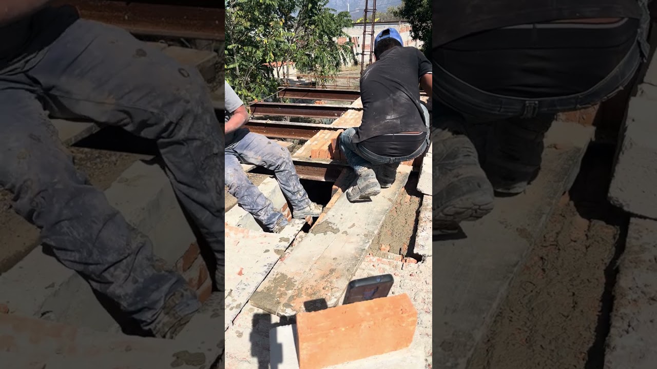 Tapo un metro de bóveda de cuña en 10 minutos  #parati  #construction  #reels  #video 