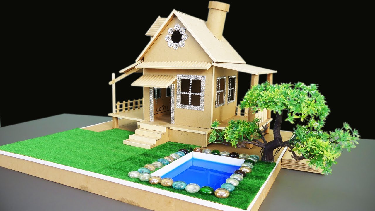 Comment faire une belle maison en carton - Maison de rêve # 10