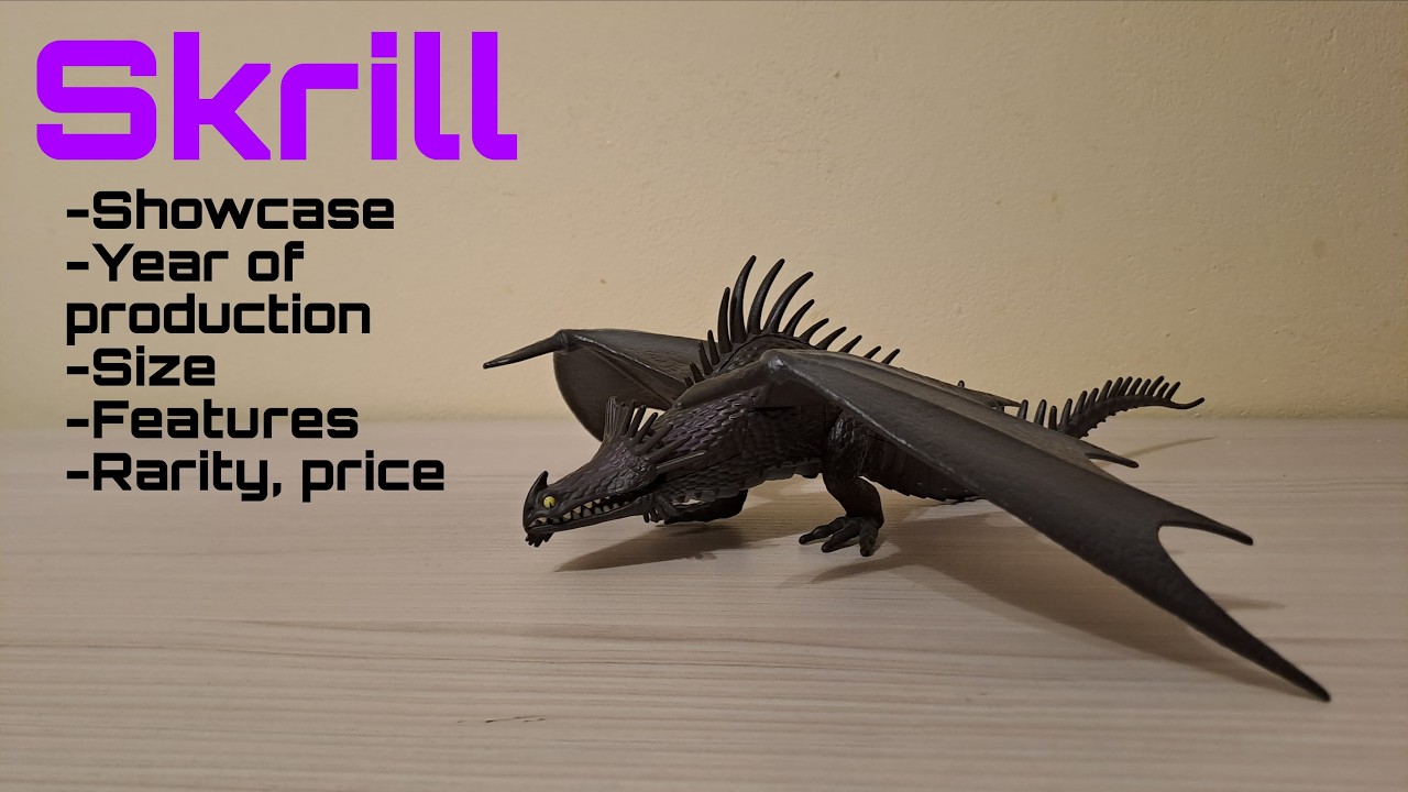 Httyd Skrill, defenders of Berk action figure