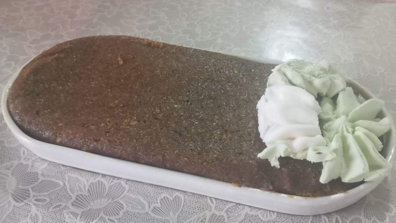 ÇAT KAPI MİSAFİRE 10 DAKİKADA TATLI💫💯CENNET ÇAMURU😋