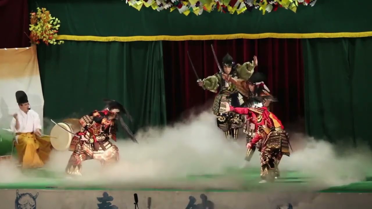 新羅三郎Ⅲ                             広島神楽団宮乃木神楽団