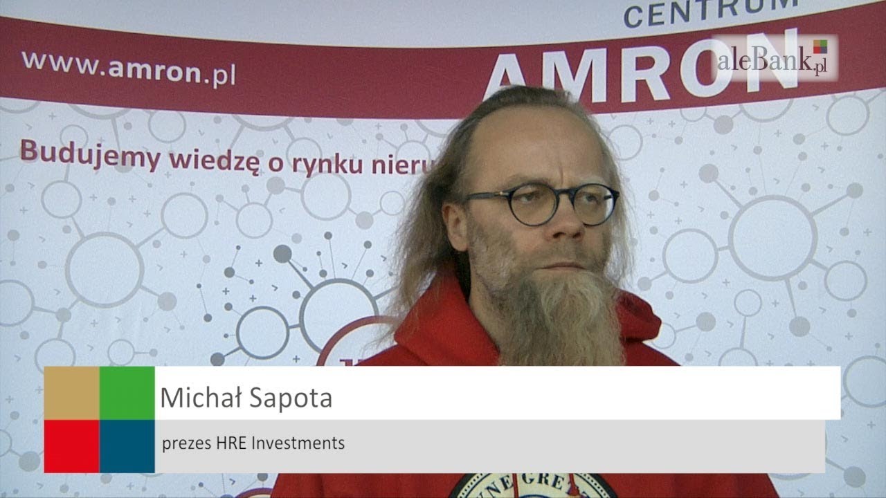 Michał Sapota, prezes HRE Investments: o korzyściach z długoterminowego inwestowania w nieruchomości