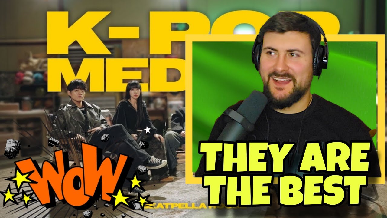 Damir Reacts | BEATPELLA HOUSE - K-POP MEDLEY (BEATBOX)