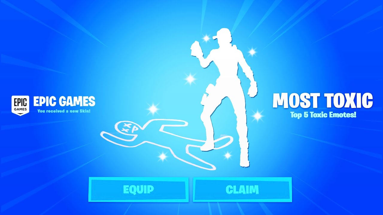 TOXIC EMOTE + FORTNITE = 🤢