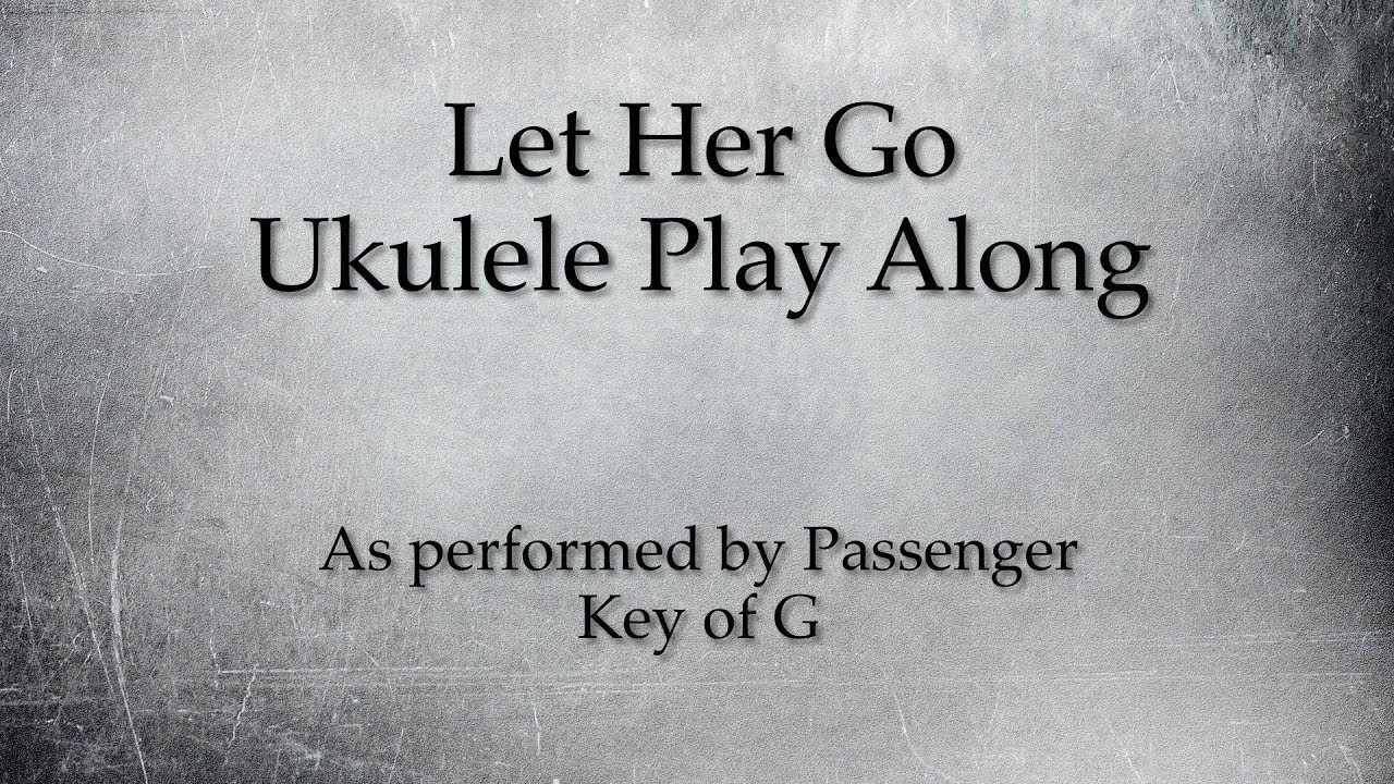 Let Her Go Ukulele Play Along