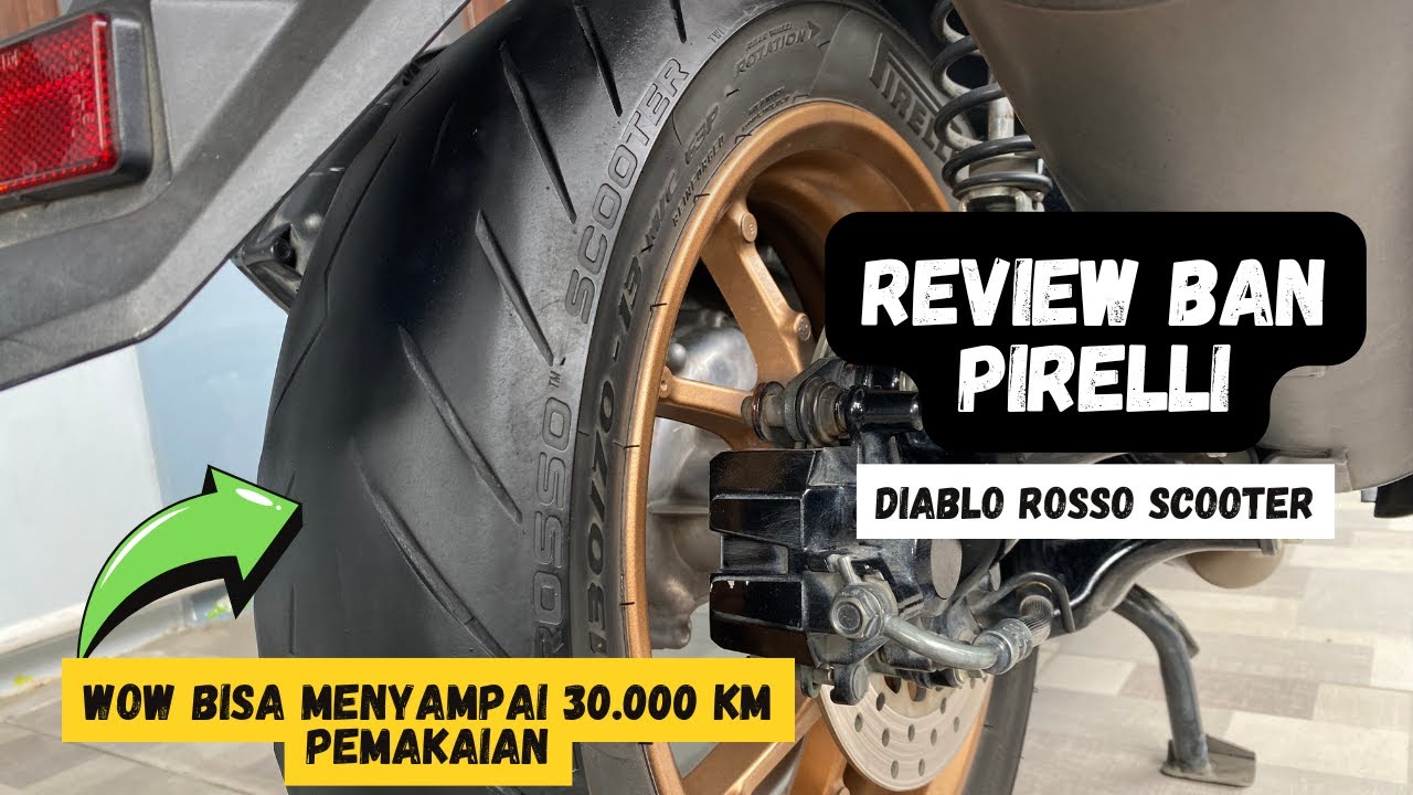 Pengalaman Pakai Ban Pirelli Diablo Rosso Scooter Selama 2 Tahun di Yamaha Nmax
