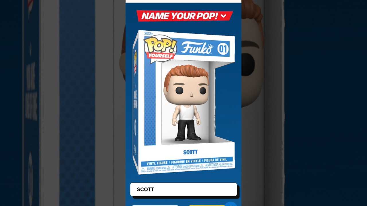 Making Scott from total drama as a Funko pop 