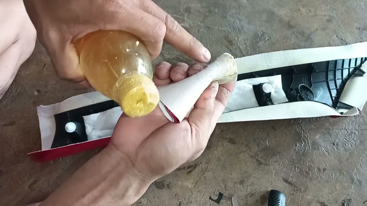 Cara bungkus pilar pilar mobil