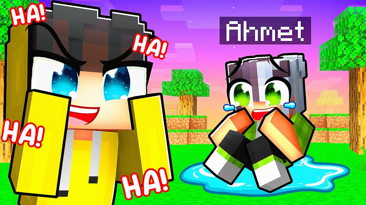 Arkadaşım Ahmet'in Gerçek Yüzü! 🤣 | Minecraft
