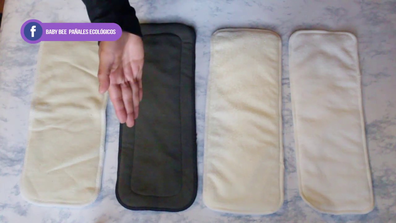 TIPOS DE ABSORBENTES PAÑALES ECOLÓGICOS | MAMA KOALA Y ALVA BABY