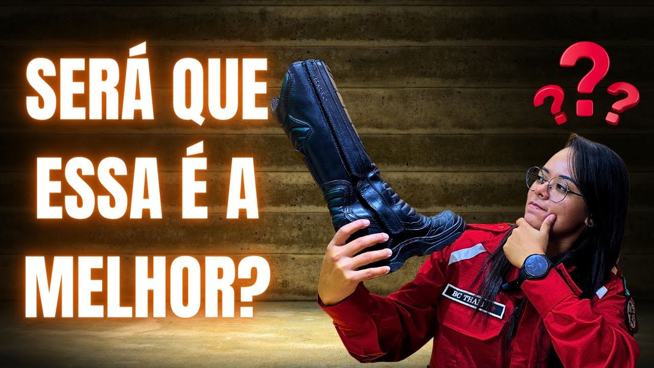 BOMBEIRO CIVIL não compre seu coturno antes de ver esse vídeo!