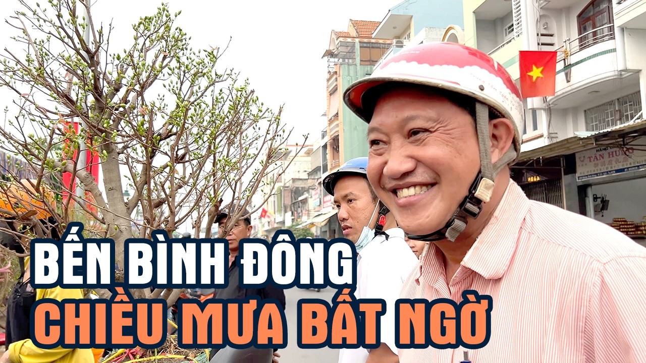 Dưa hấu không hột 35k/kg tràn ngập BẾN BÌNH ĐÔNG, vừa cặp bến THÌ...