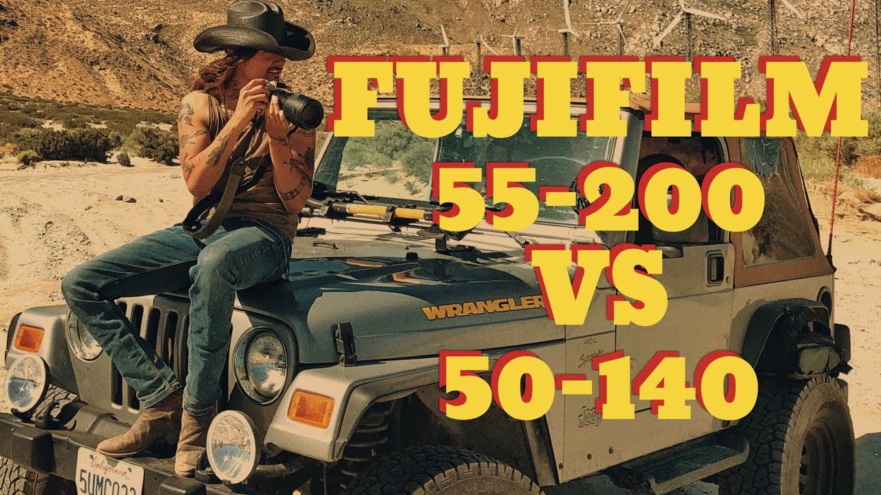 Fujifilm 55-200mm vs 50-140mm