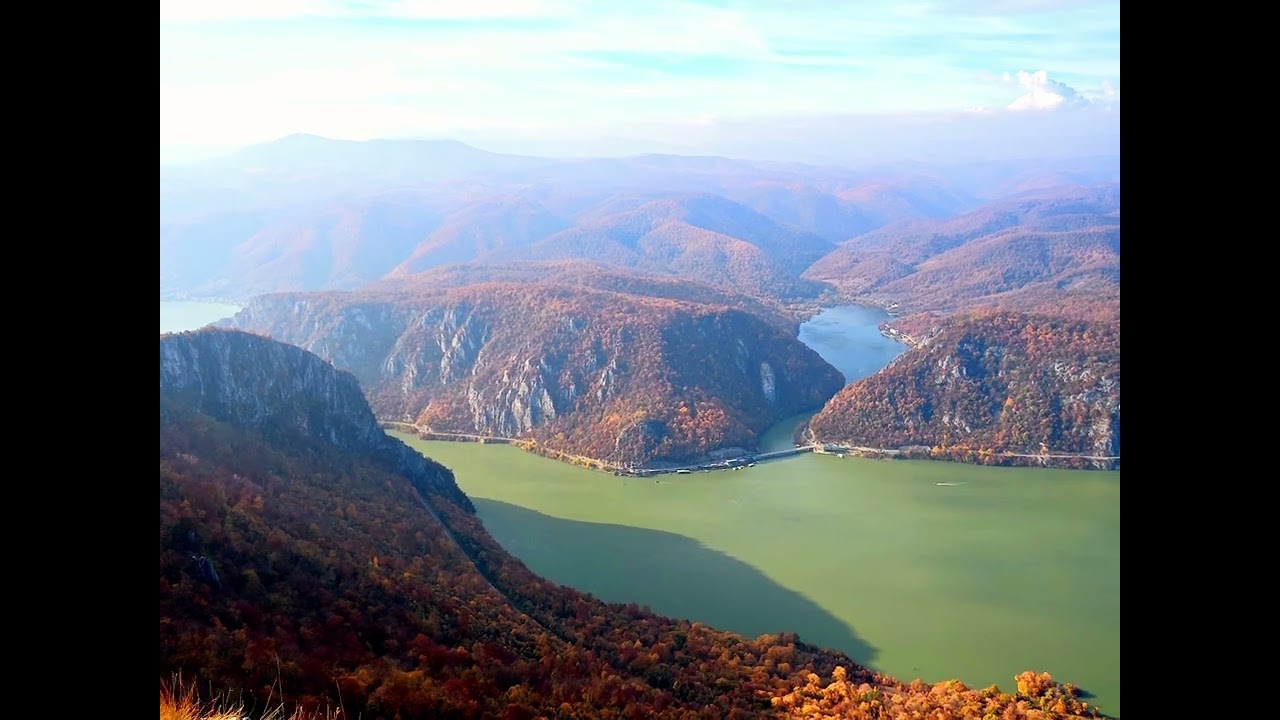 Cazanele Dunării văzute de pe Mali Strbac,  Serbia