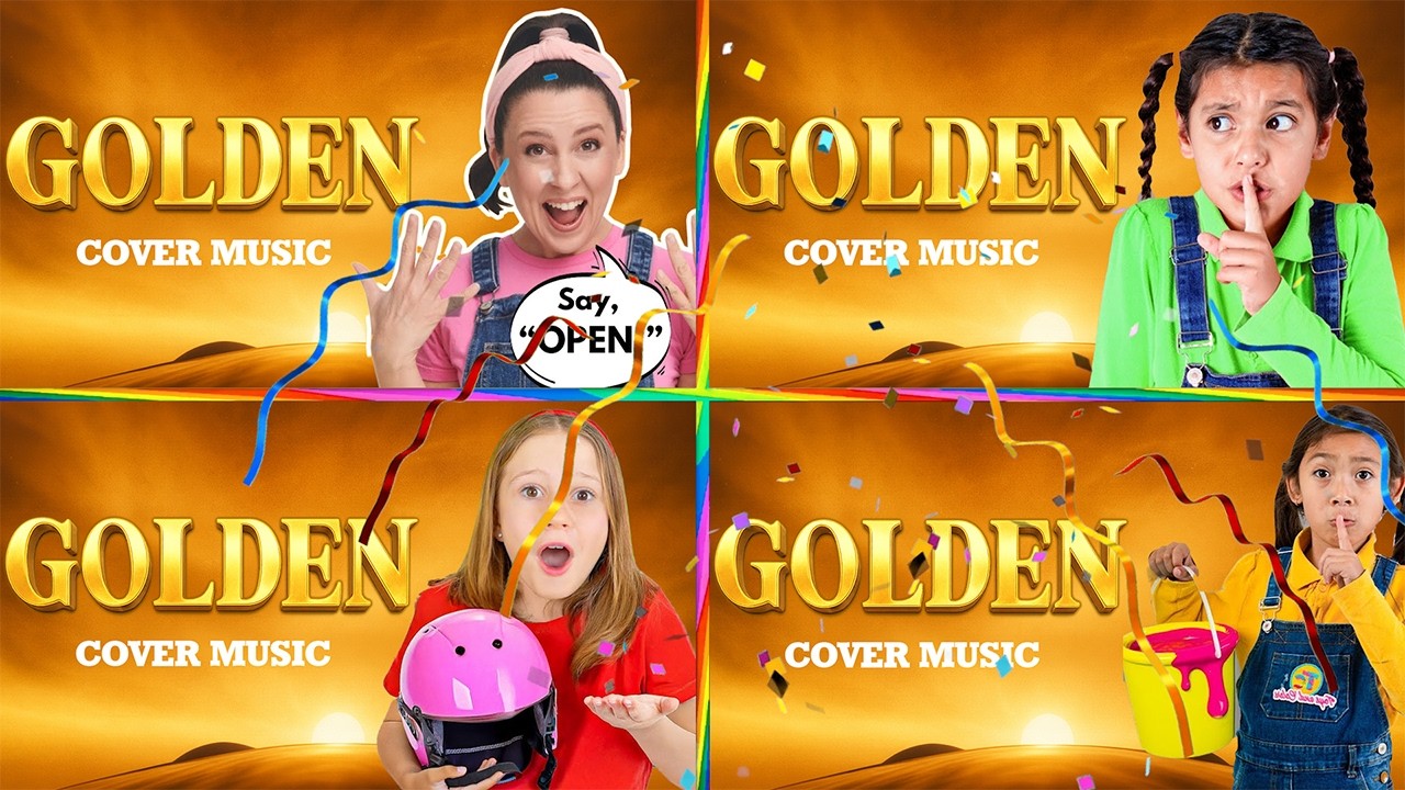 GOLDEN x Toys and Colors X Like Nastya x Ms Rachel ( Official Music Cover)