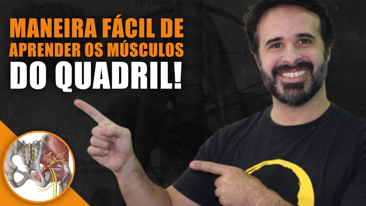 MACETE INCRÍVEL PARA APRENDER ORIGEM E INSERÇÃO DOS MÚSCULOS DO QUADRIL