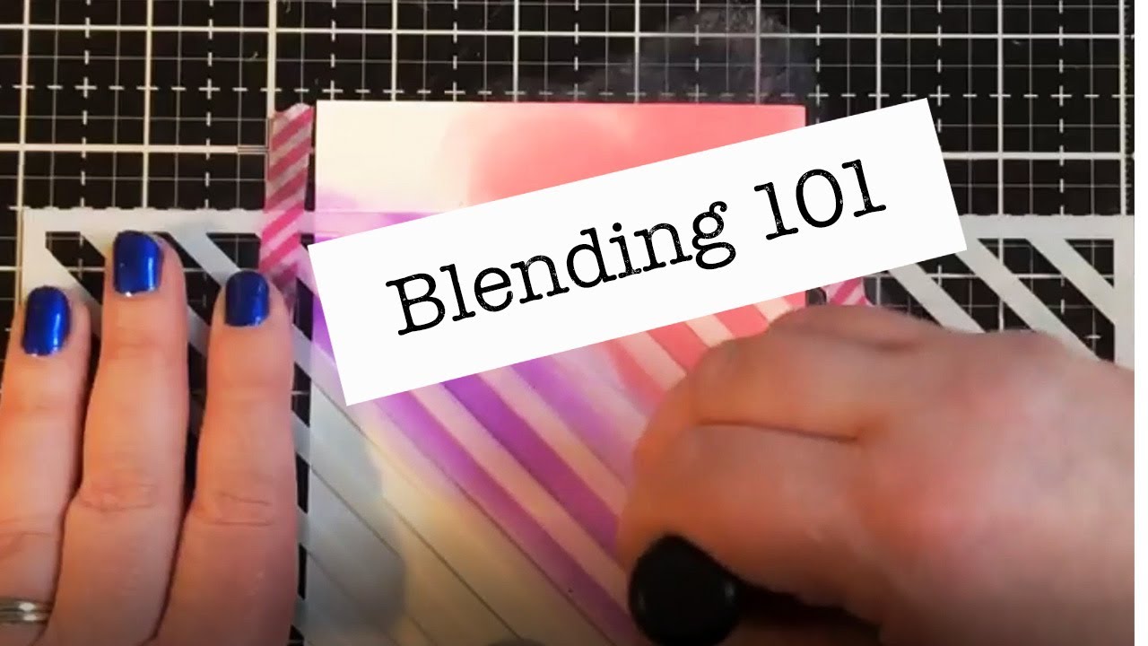 Blending 101 - How to Blend Inks on Paper with Craft Warehouse