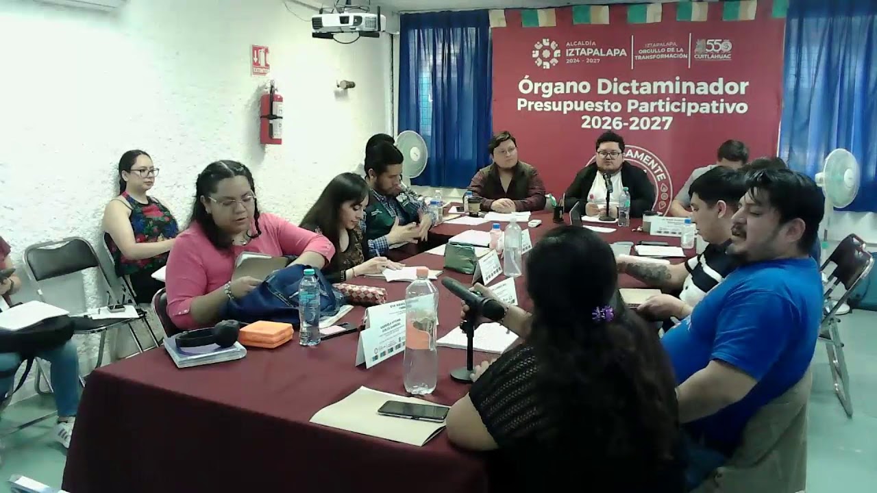 8va Sesión Órgano Dictaminador de la Alcaldía Iztapalapa (continuación 7 de marzo)