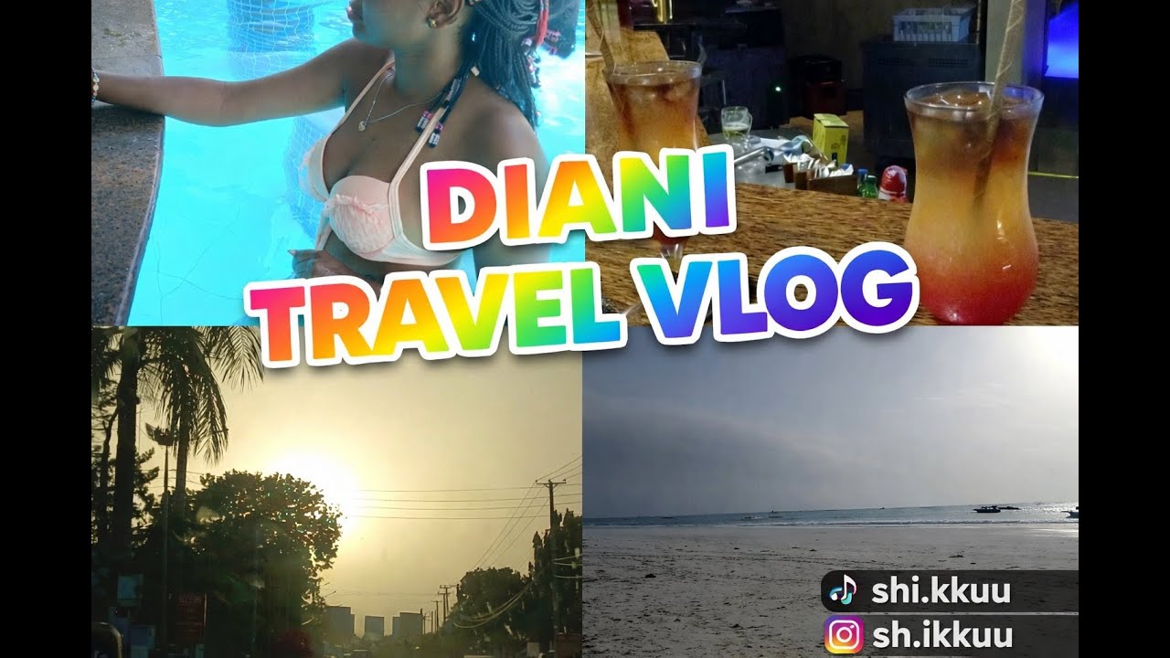 Travel vlog; diani beach🌴 || baobab beach resort