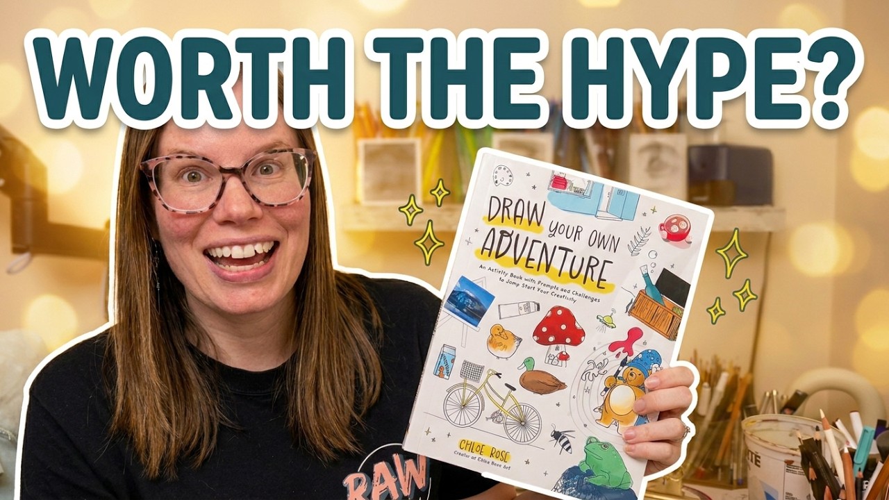 Art Prompt Book! Draw Your Own Adventure by @ChloeRoseArt