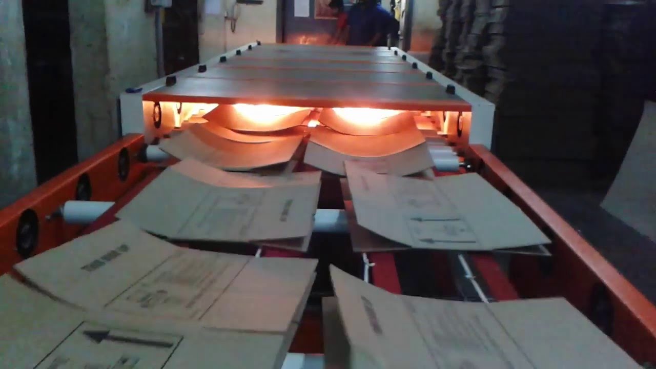 CORRUGATED BOX AND SHEETS DRYING MACHINE {  MICRO PACK TECHNOLOGY }