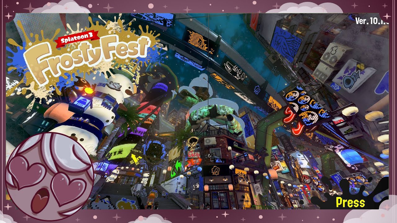[Splatoon 3/Party Games] FROSTY FEST!!! TRICOLOR TIME! PARTY GAMES AFTER